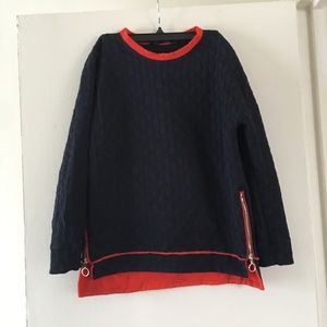 Navy blue sweatshirt -Worn a few times